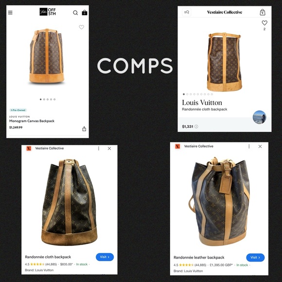 Louis Vuitton Randonnée Backpack - Picture 3 of 3